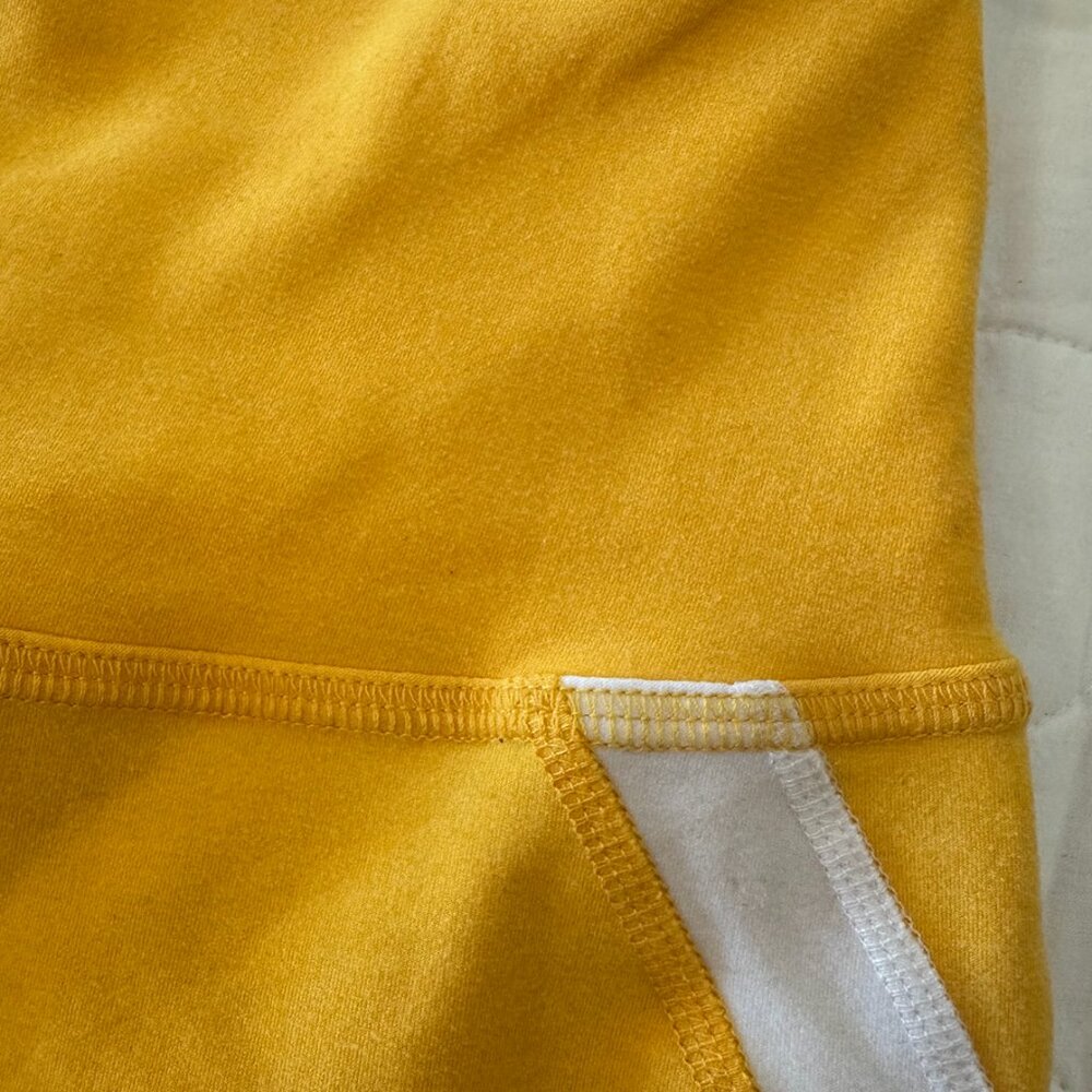 Beyond Yoga Yellow Gold Tank & Biker Shorts - Picture 3 of 4